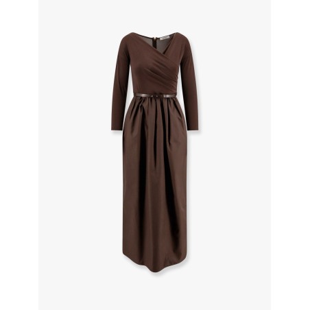 Kaiser cotton poplin and jersey dress
