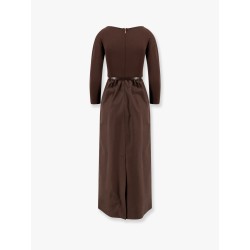 Kaiser cotton poplin and jersey dress