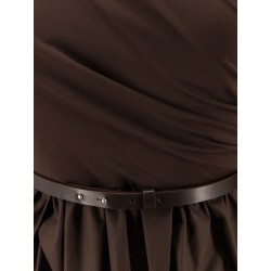 Kaiser cotton poplin and jersey dress