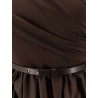 Kaiser cotton poplin and jersey dress