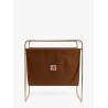 Canvas magazine stand