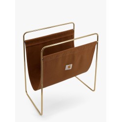 Canvas magazine stand