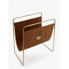Canvas magazine stand