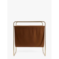 Canvas magazine stand