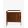Canvas magazine stand