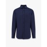 Slim fit virgin wool shirt