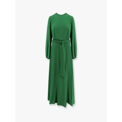 Basila rayon long dress with belt