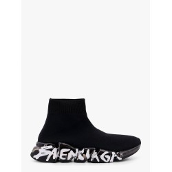 Speed 2.0 graffiti recycled knit sneaker