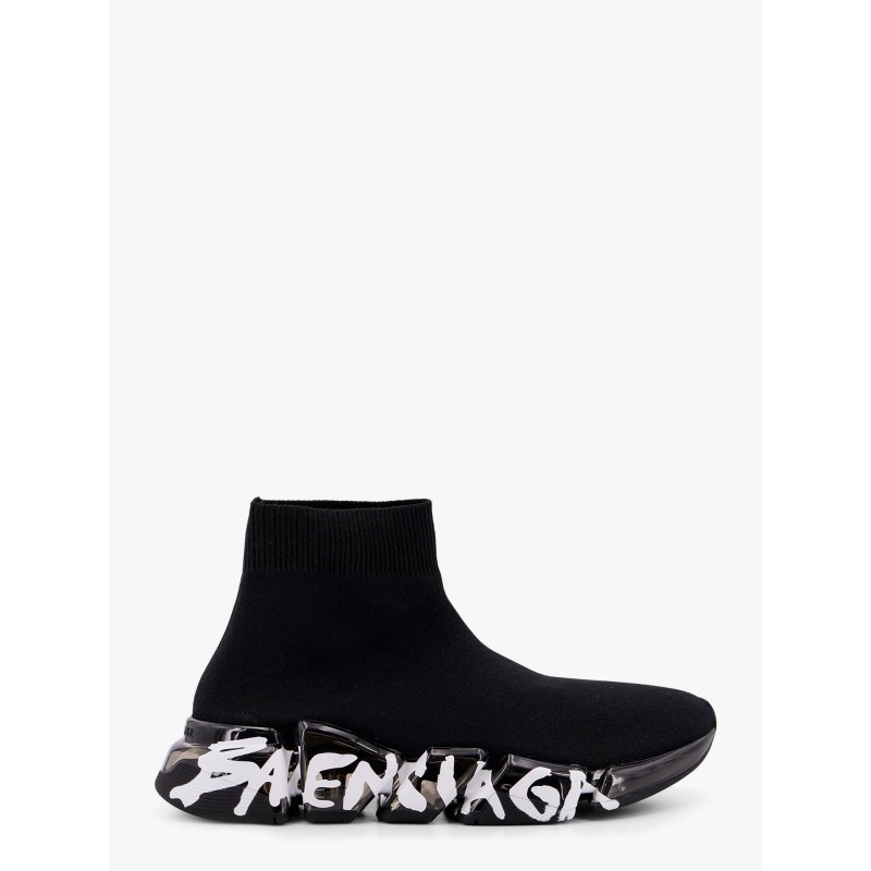 Speed 2.0 graffiti recycled knit sneaker