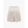 Abisso 1234 max mara sfilata wool shorts with rippled appearance