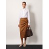 Angora 1234 stretch cotton body shirt with logo embroidery