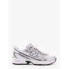 Mesh and leather sneakers