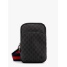 GG supreme fabric and leather crossbody bag
