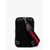 GG supreme fabric and leather crossbody bag