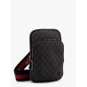 GG supreme fabric and leather crossbody bag