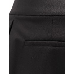 Stretch virgin wool trouser