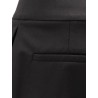 Stretch virgin wool trouser