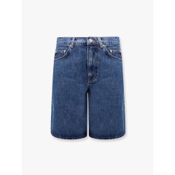 Wbrami stone washed bermuda shorts