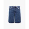 Wbrami stone washed bermuda shorts