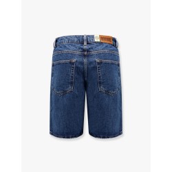 Wbrami stone washed bermuda shorts