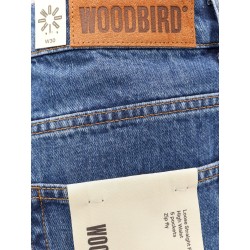 Wbrami stone washed bermuda shorts