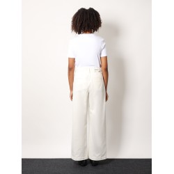 Marianna distressed fabric trouser