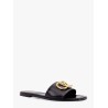 Valentino garavani leather sandals  with vlogo signature