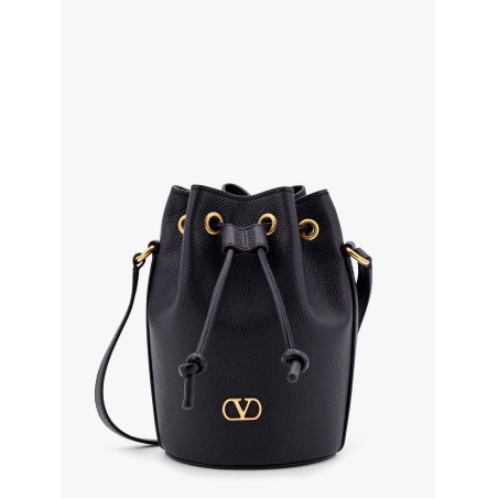 Valentino garavani leather bucket bag