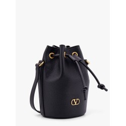 Valentino garavani leather bucket bag