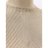 Ribbed knitted long dress