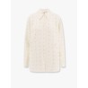 Polka-dots silk shirt