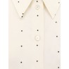 Polka-dots silk shirt