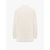 Polka-dots silk shirt