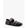 Dior punk leather ballerinas