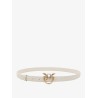 Love berry leather belt with love birds buckle