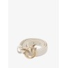 Love berry leather belt with love birds buckle