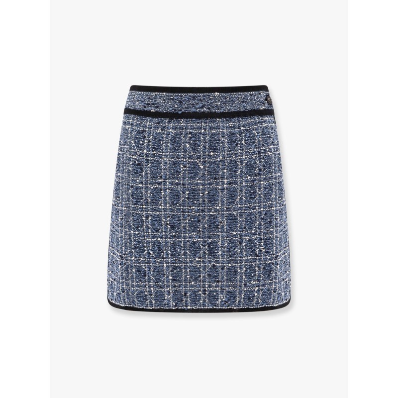 Cannage mini skirt