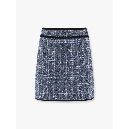 Cannage mini skirt