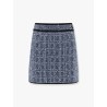 Cannage mini skirt