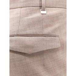 Stretch virgin wool trouser