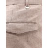 Stretch virgin wool trouser
