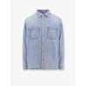 Denim shirt/jacket with madras lining