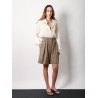 Virgin wool shorts