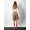 Virgin wool shorts