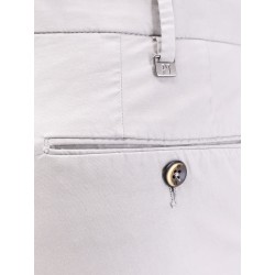 Super slimfit stretch cotton trousers