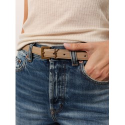 Leather belt
