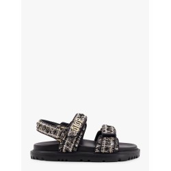 Dioract cannage tweed sandals