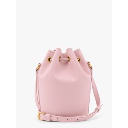 Valentino garavani leather bucket bag