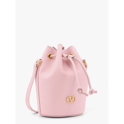 Valentino garavani leather bucket bag