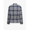 Madras shirt with zip closure